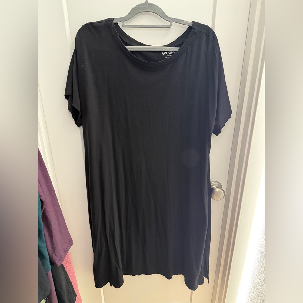 Wool& Black Maggie Swing Dress 2x